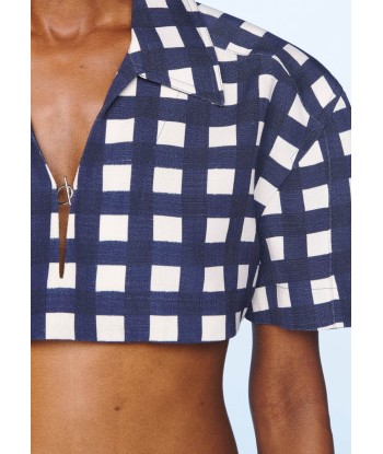 JACQUEMUS - LE HAUT BEBI NAVY CHECKS suggérées chez