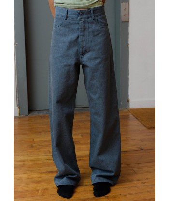 BASERANGE - NAVALO PANTS GREY/BLUE store