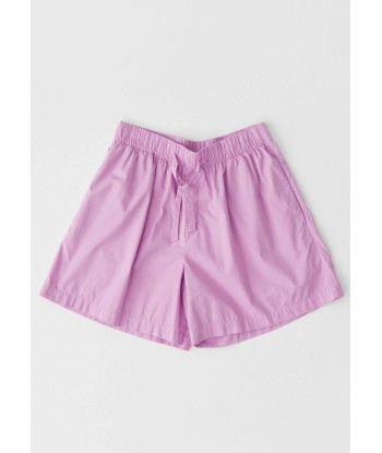 TEKLA - PYJAMAS SHORTS PURPLE PINK pas chere