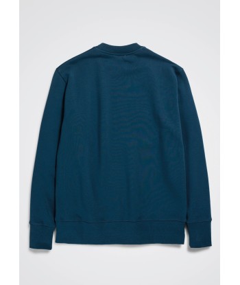 NORSE PROJECTS - ARNE LOGO SWEAT DEEP TEAL Paris Déstockage Promo