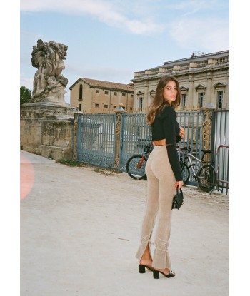 JACQUEMUS - LE PANTALON DUCI DARK BEIGE livraison gratuite