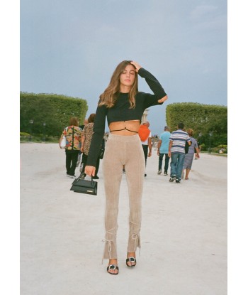 JACQUEMUS - LE PANTALON DUCI DARK BEIGE livraison gratuite