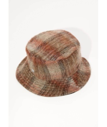 OUR LEGACY - BUCKET HAT AMENT CHECK MOHAIR de votre