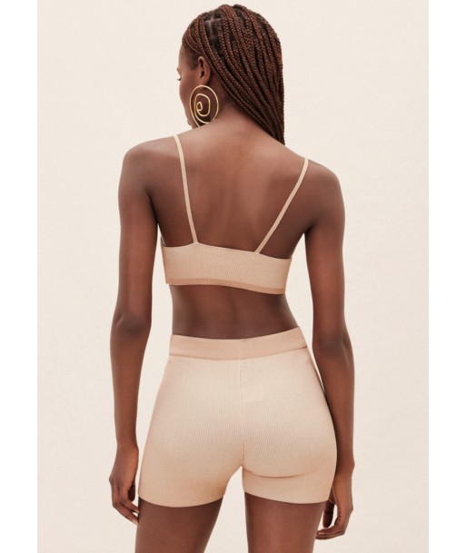 JACQUEMUS - LE SHORT PRALU BEIGE la livraison gratuite