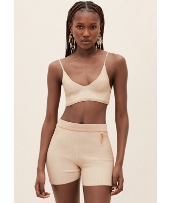 JACQUEMUS - LE SHORT PRALU BEIGE la livraison gratuite