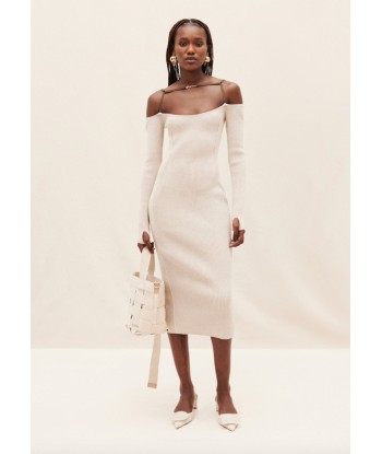 JACQUEMUS - LA ROBE SIERRA LIGHT BROWN Economisez 