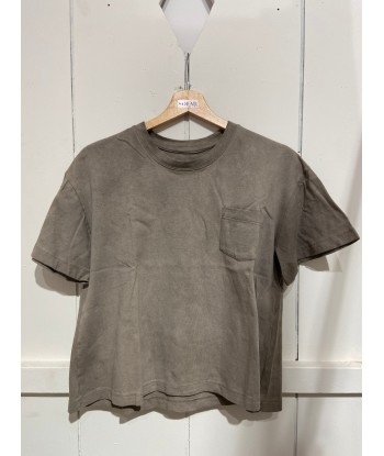 W'MENSWEAR - POCKET TEE BROWN l'achat 