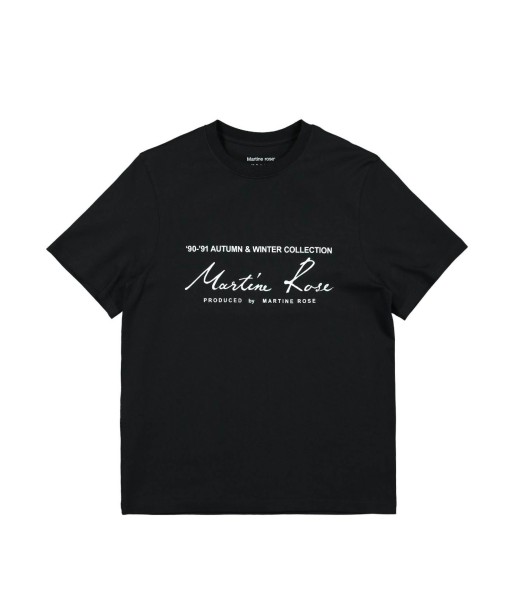 MARTINE ROSE - CLASSIC S/S T-SHIRT BLACK en stock