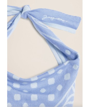 JACQUEMUS - LE FOULARD AMARO PRINT BLUE le concept de la Pate a emporter 