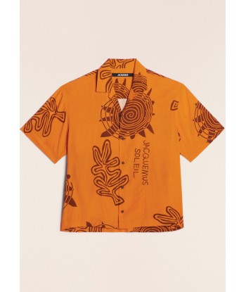 JACQUEMUS - LA CHEMISE JEAN PRINT ORANGE ARTY SUN ouvre sa boutique