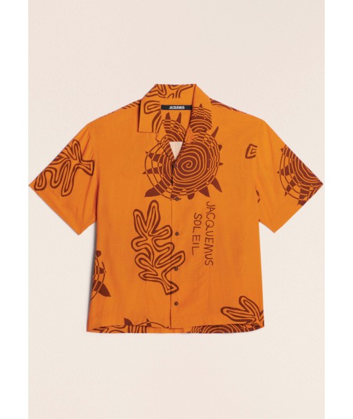 JACQUEMUS - LA CHEMISE JEAN PRINT ORANGE ARTY SUN ouvre sa boutique