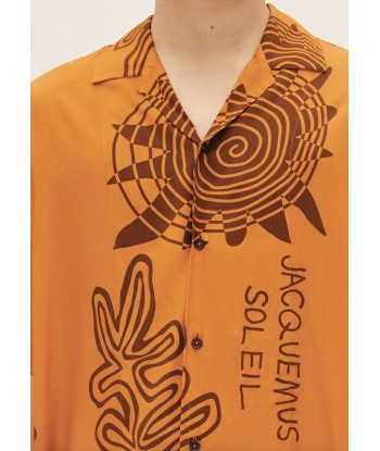 JACQUEMUS - LA CHEMISE JEAN PRINT ORANGE ARTY SUN ouvre sa boutique