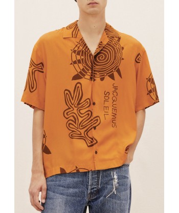 JACQUEMUS - LA CHEMISE JEAN PRINT ORANGE ARTY SUN ouvre sa boutique