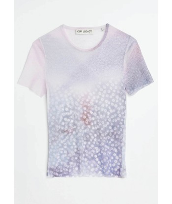 OUR LEGACY - SUPER SLIM T-SHIRT LIGHT FLOWERS PRINT offre 