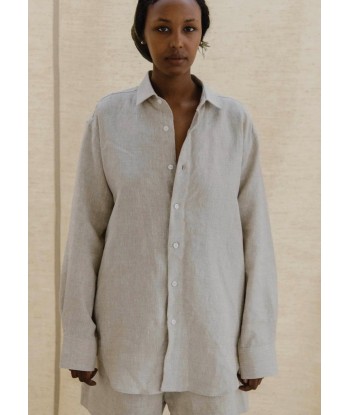 BASERANGE - OLE SHIRT IN UNDYED LINEN les ligaments