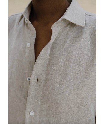 BASERANGE - OLE SHIRT IN UNDYED LINEN les ligaments