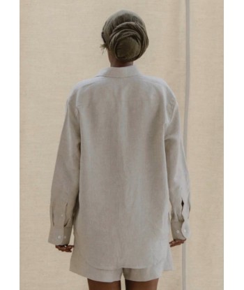 BASERANGE - OLE SHIRT IN UNDYED LINEN les ligaments