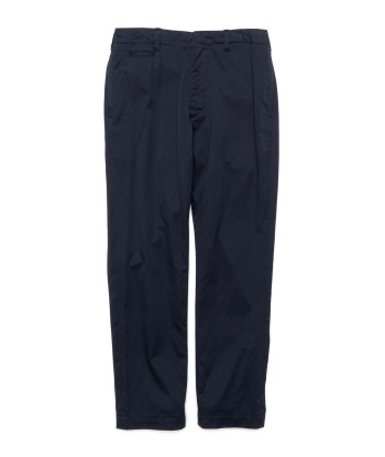 NANAMICA - STRAIGHT CHINO PANTS NAVY brillant des détails fins