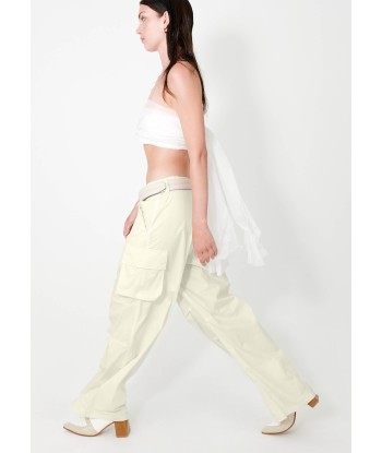 OUR LEGACY - PEAK TROUSER PEARL BEIGE COTTON CHINZ 50-70% off 