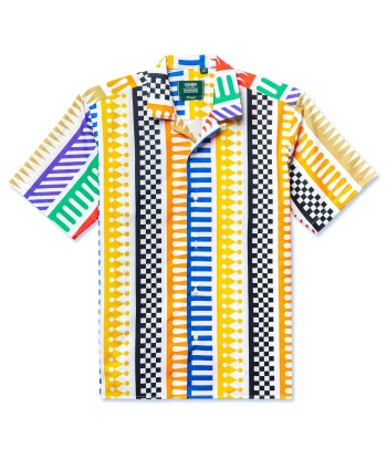 GITMAN VINTAGE - ALEXANDER GIRARD "PALIO" CAMP SHIRT MULTI shop