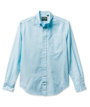 GITMAN VINTAGE - OXFORD TEAL SHIRT 2 - 3 jours ouvrés.