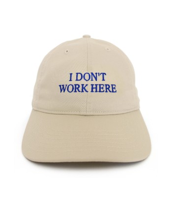 IDEA - SORRY I DON'T WORK HERE CAP BEIGE à prix réduit toute l'année