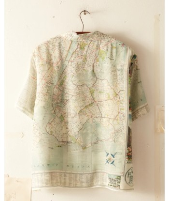 BODE - NEW YORK CITY MAP SHORT SLEEVE SHIRT MULTI votre