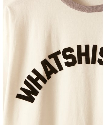 BODE - WHATSHISNAME TEE CREAM paiement sécurisé