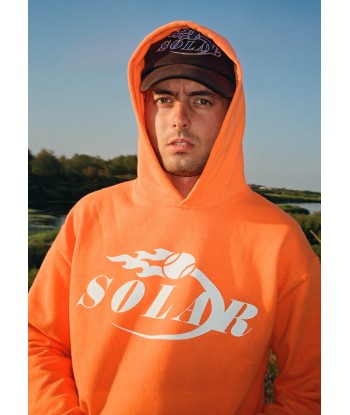 SOLAR COURT - HOODIE FIREBALL SAFETY ORANGE Jusqu'à 80% De Réduction