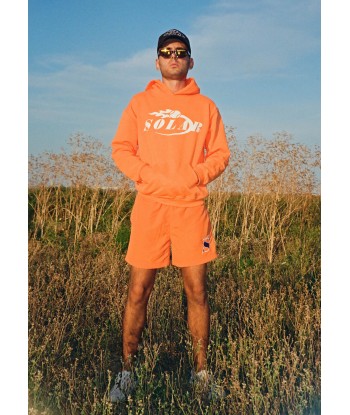 SOLAR COURT - HOODIE FIREBALL SAFETY ORANGE Jusqu'à 80% De Réduction