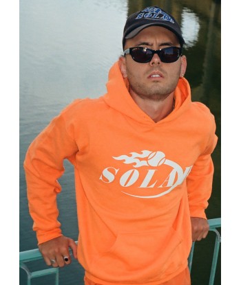 SOLAR COURT - HOODIE FIREBALL SAFETY ORANGE Jusqu'à 80% De Réduction