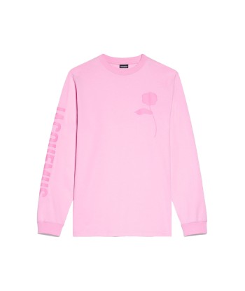 JACQUEMUS - LE T-SHIRT CICERI PINK SOLID ROSE PINK pas cheres