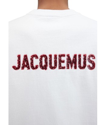 JACQUEMUS - LE T-SHIRT PAVANE MANCHES LONGUES WHITE acheter en ligne