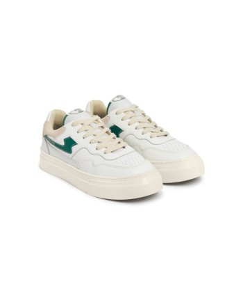 SWC - PEARL S-STRIKE LEATHER WHITE GREEN la chaussure