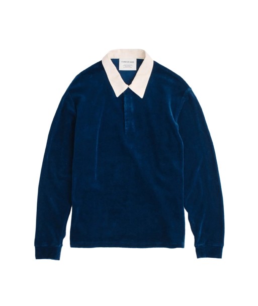 A KIND OF GUISE - RAYK RUGBY SHIRT PETROL VELVET En savoir plus