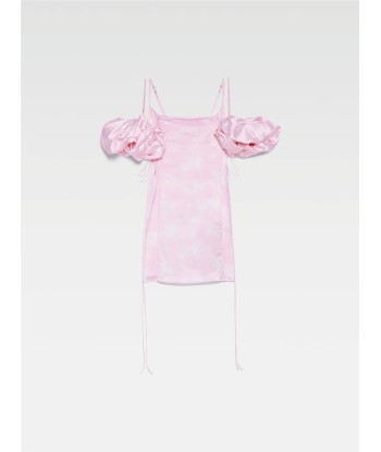 JACQUEMUS - LA MINI ROBE CHOUCHOU PRINT TOILE DE JOUY PINK Par le système avancé 