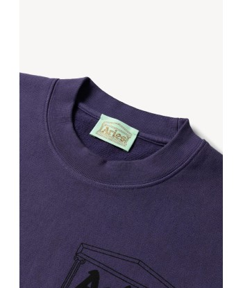 ARIES - PREMIUM TEMPLE SWEATSHIRT PURPLE ou a consommer sur place