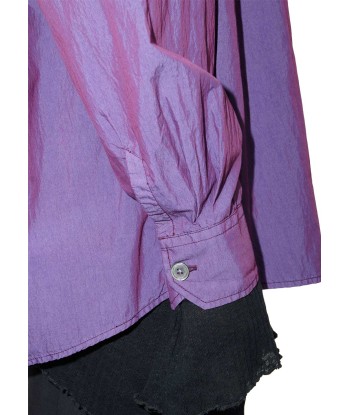 OUR LEGACY - BORROWED SHIRT BLACKCURRANT PARACHUTE POPLIN En savoir plus