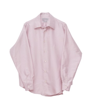 CAMISAS MANOLO - NORMAL SHIRT PINK RAW SILK les muscles