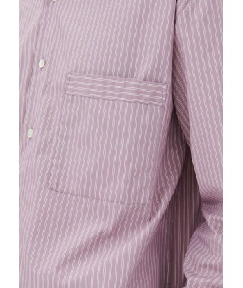 BIRKENSTOCK / TEKLA - LONG SLEEVED SHIRT MAUVE STRIPES pour bénéficier 