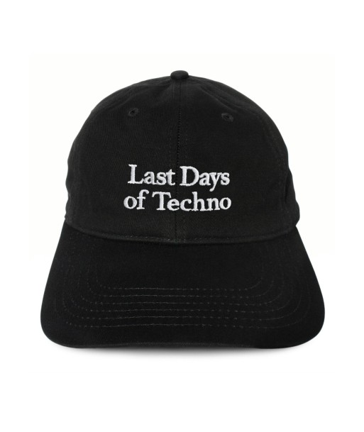 IDEA - LAST DAYS OF TECHNO CAP BLACK de technologie