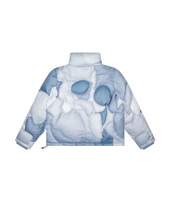 KIDSUPER - KISSING PUFFER BLUE GREY de l' environnement