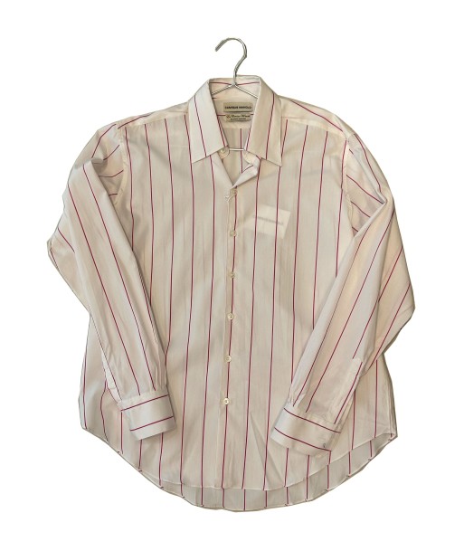 CAMISAS MANOLO - NORMAL SHIRT PINK STRIPES la colonne vertébrale