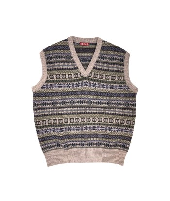 SOLAR COURT - PAPI SWEATER VEST GREY Les magasins à Paris et en Île-de-France