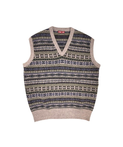 SOLAR COURT - PAPI SWEATER VEST GREY Les magasins à Paris et en Île-de-France