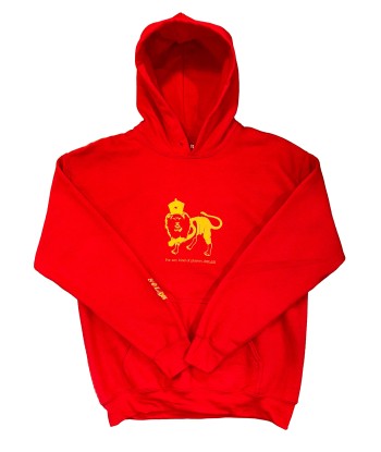 SOLAR COURT - KING HOODIE RED la colonne vertébrale