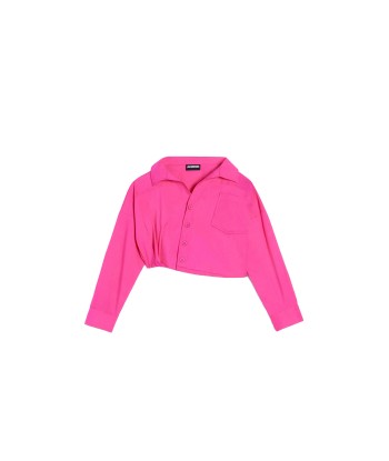 JACQUEMUS KIDS - LA CHEMISE MEJEAN NEON PINK ENFANT 50% de réduction en Octobre 2024