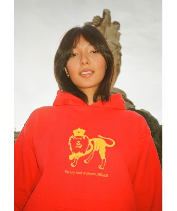 SOLAR COURT - KING HOODIE RED la colonne vertébrale