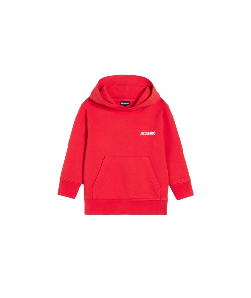 JACQUEMUS KIDS - LE SWEATSHIRT JACQUEMUS RED ENFANT en stock