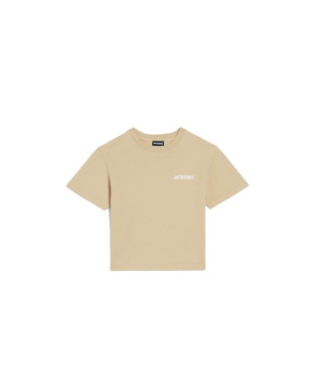 JACQUEMUS KIDS - LE T-SHIRT JACQUEMUS DARK BEIGE ENFANT plus qu'un jeu 